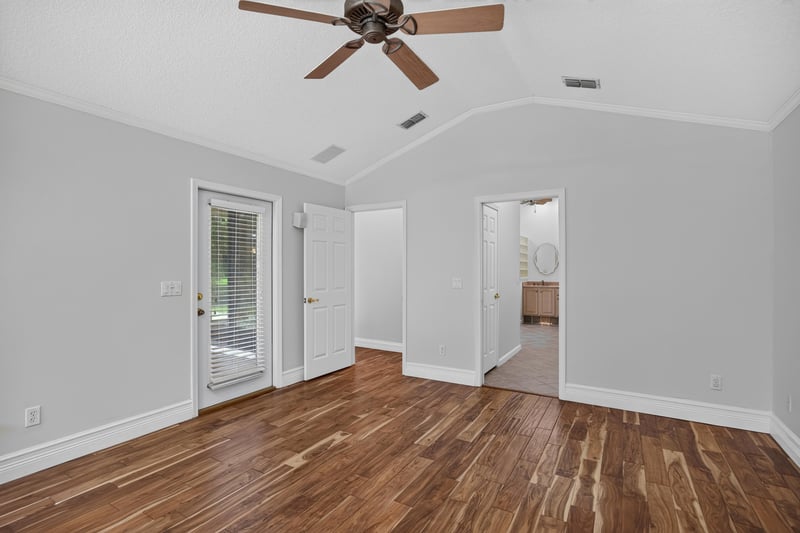 Hallway connecting bedrooms at 11675 Magnolia Estates Rd, Jacksonville, FL 32223