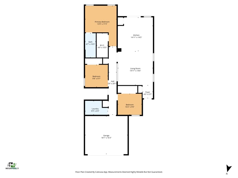 Floorplan at 33 Somerset Ave, Palm Coast, FL 32137