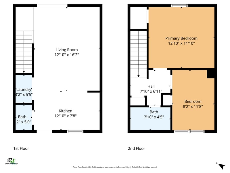 Floorplan at 4420 Carter Rd apt 19, St. Augustine, FL 32086