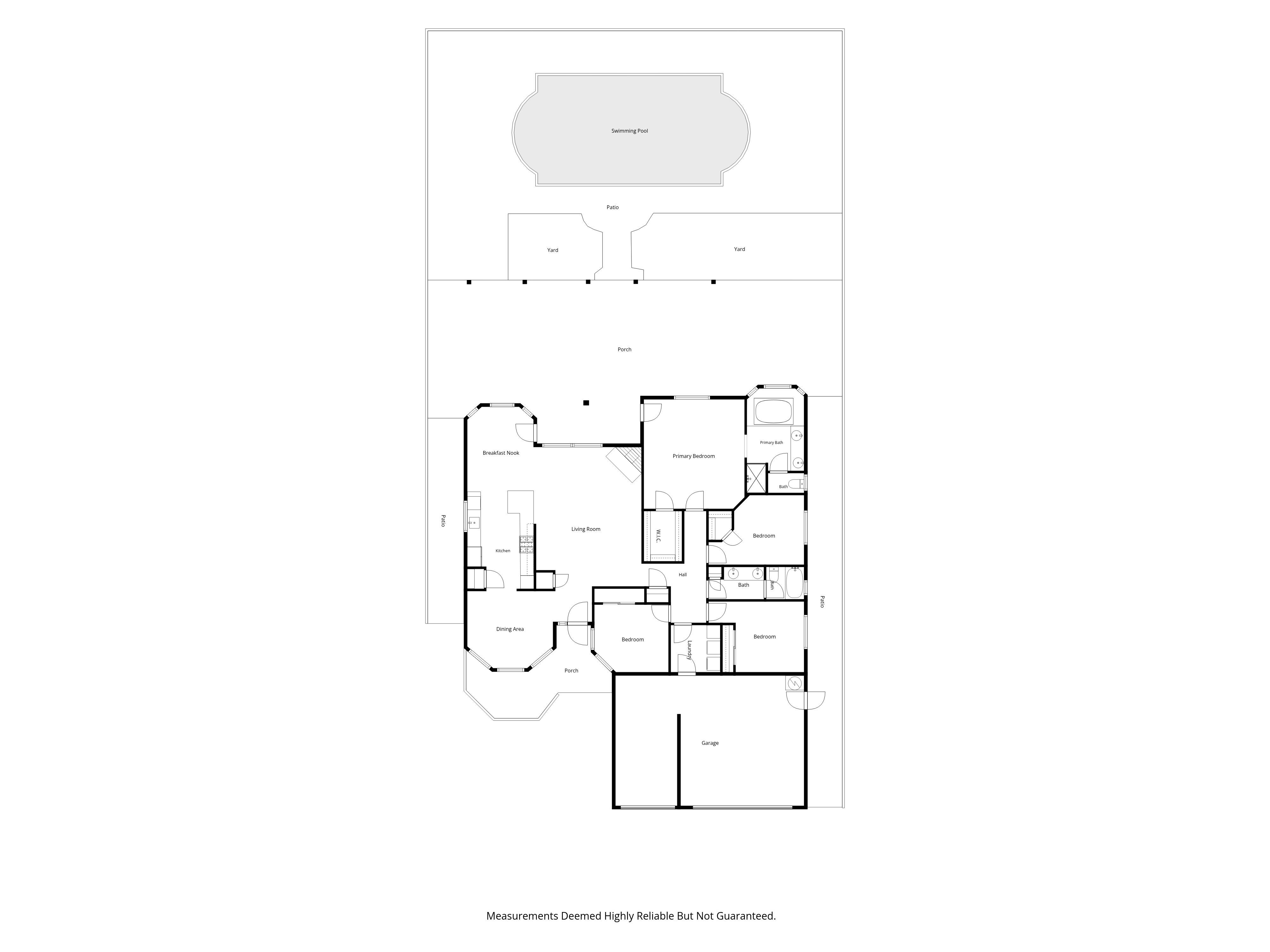 Floor plan 1 for 7073 W San Madele Ave