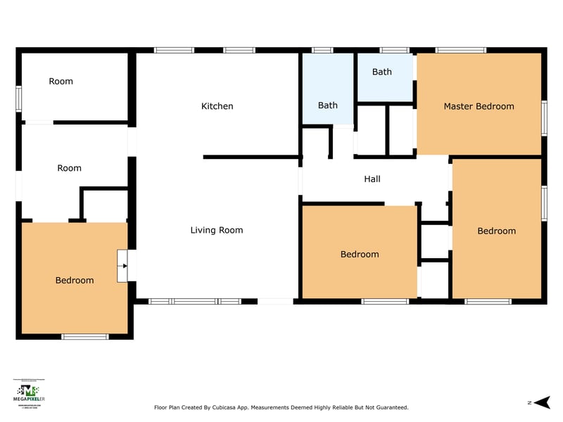 Floor plan 1 of 10303 Elmhurst Dr, Jacksonville, FL 32218