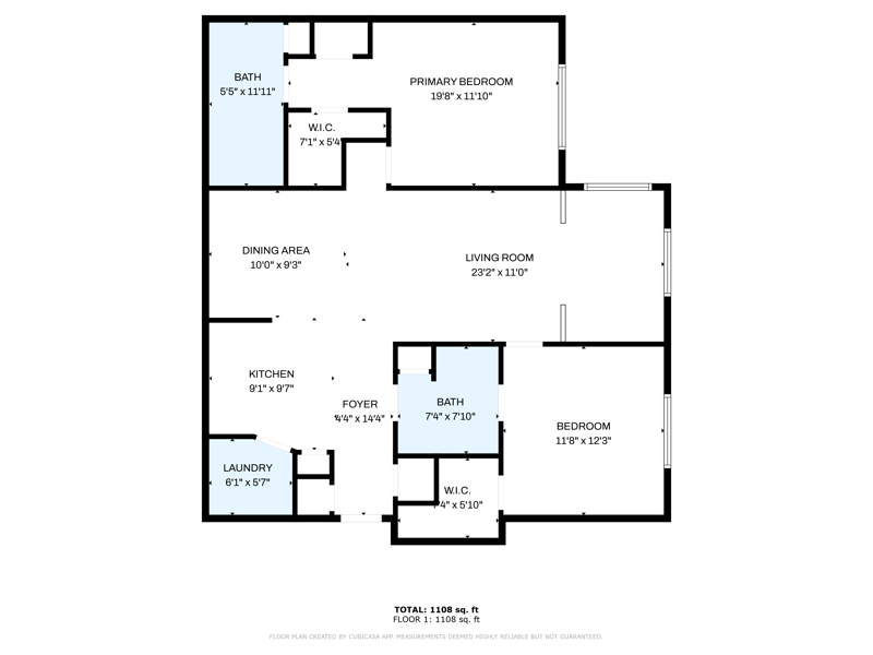 Floor plan 1 of 7800 Point Meadows Dr unit 1033, Jacksonville, FL 32256