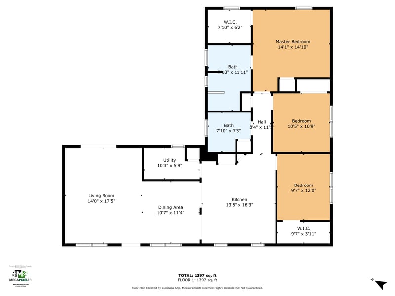 Floor plan 1 of 8924 Lopez Ct, Jacksonville, FL 32216