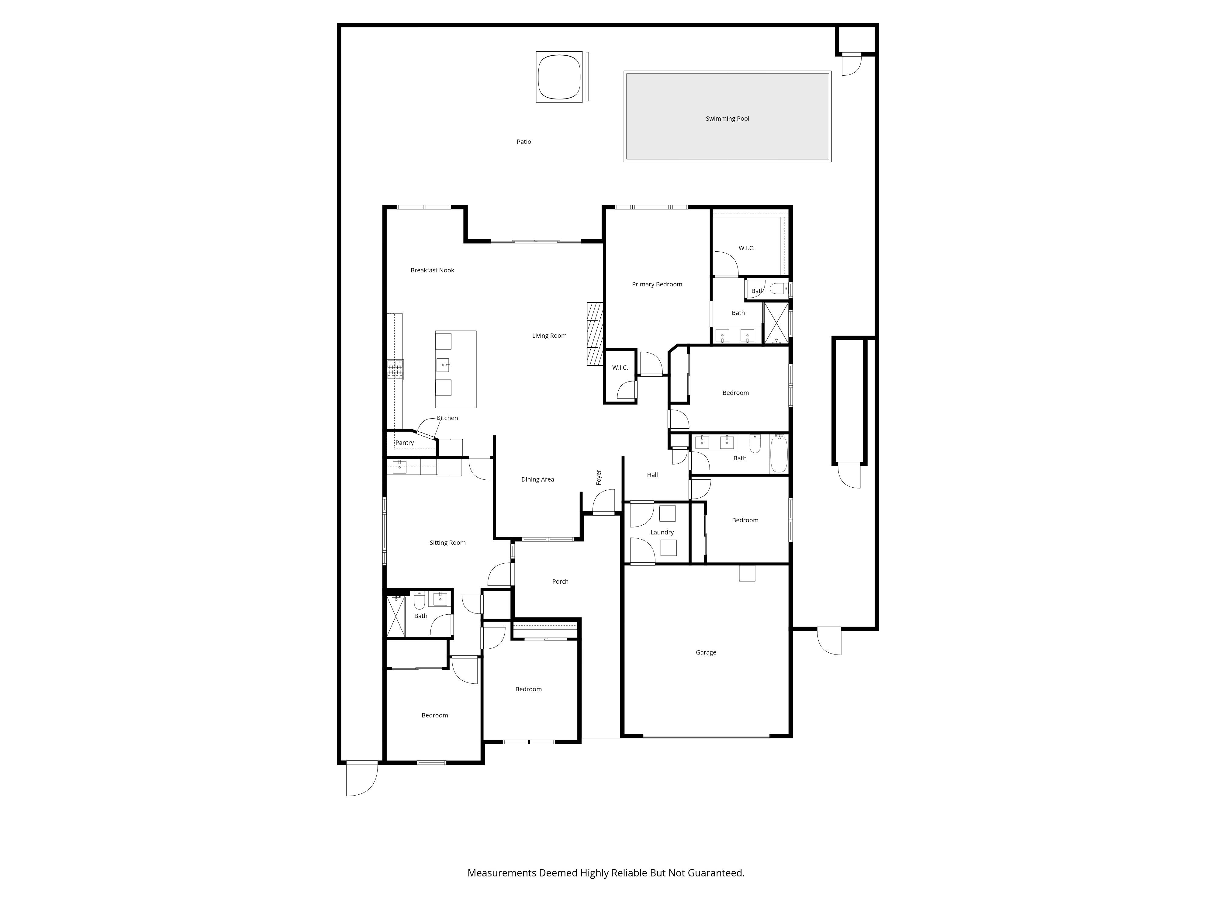 Floor plan 1 for 2086 N Phillip Ave
