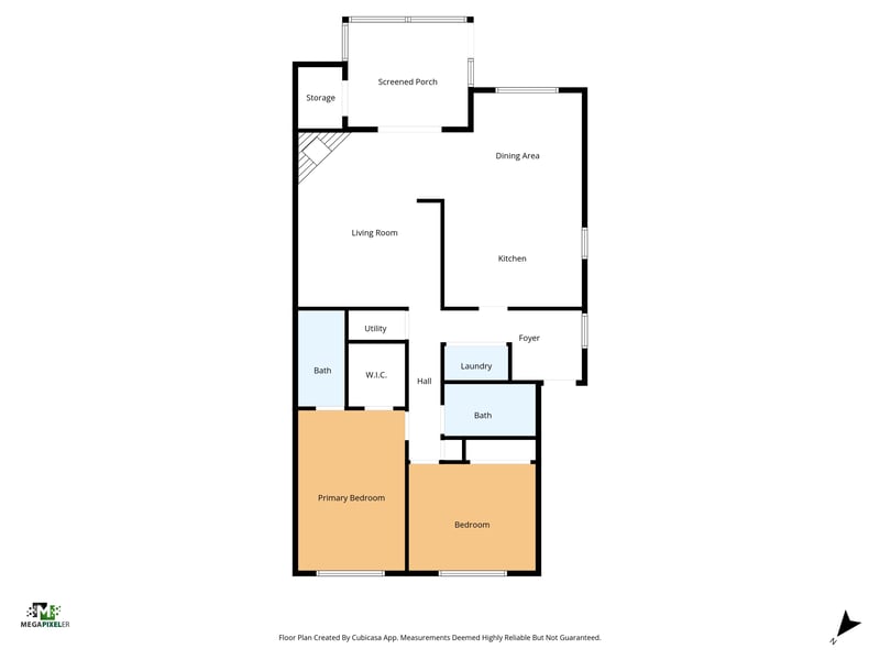 Floor plan 1 of 8137 Village Gate Ct, Jacksonville, FL 32217