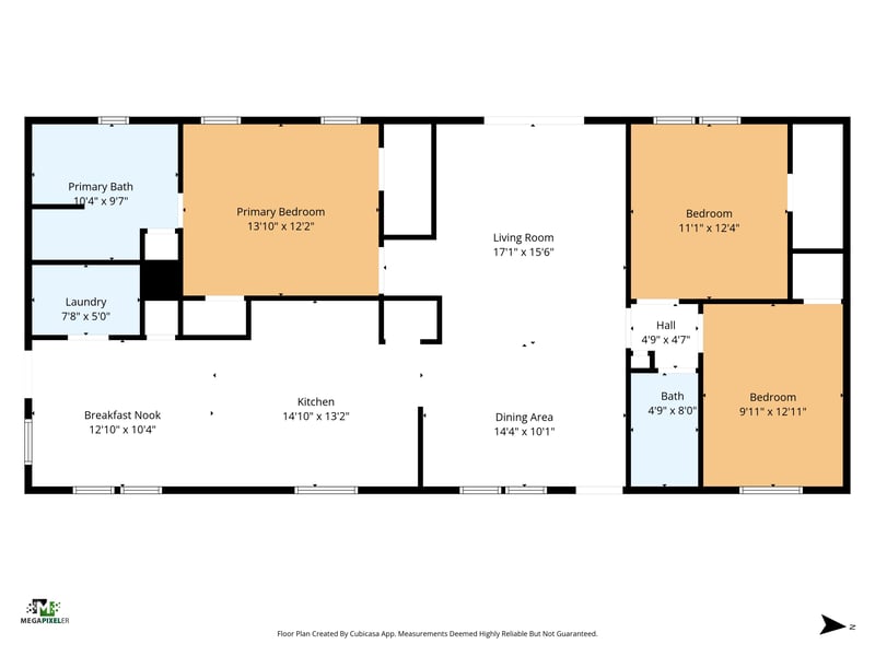 Floorplan at 5270 Almond Ct, Keystone Heights, FL 32656