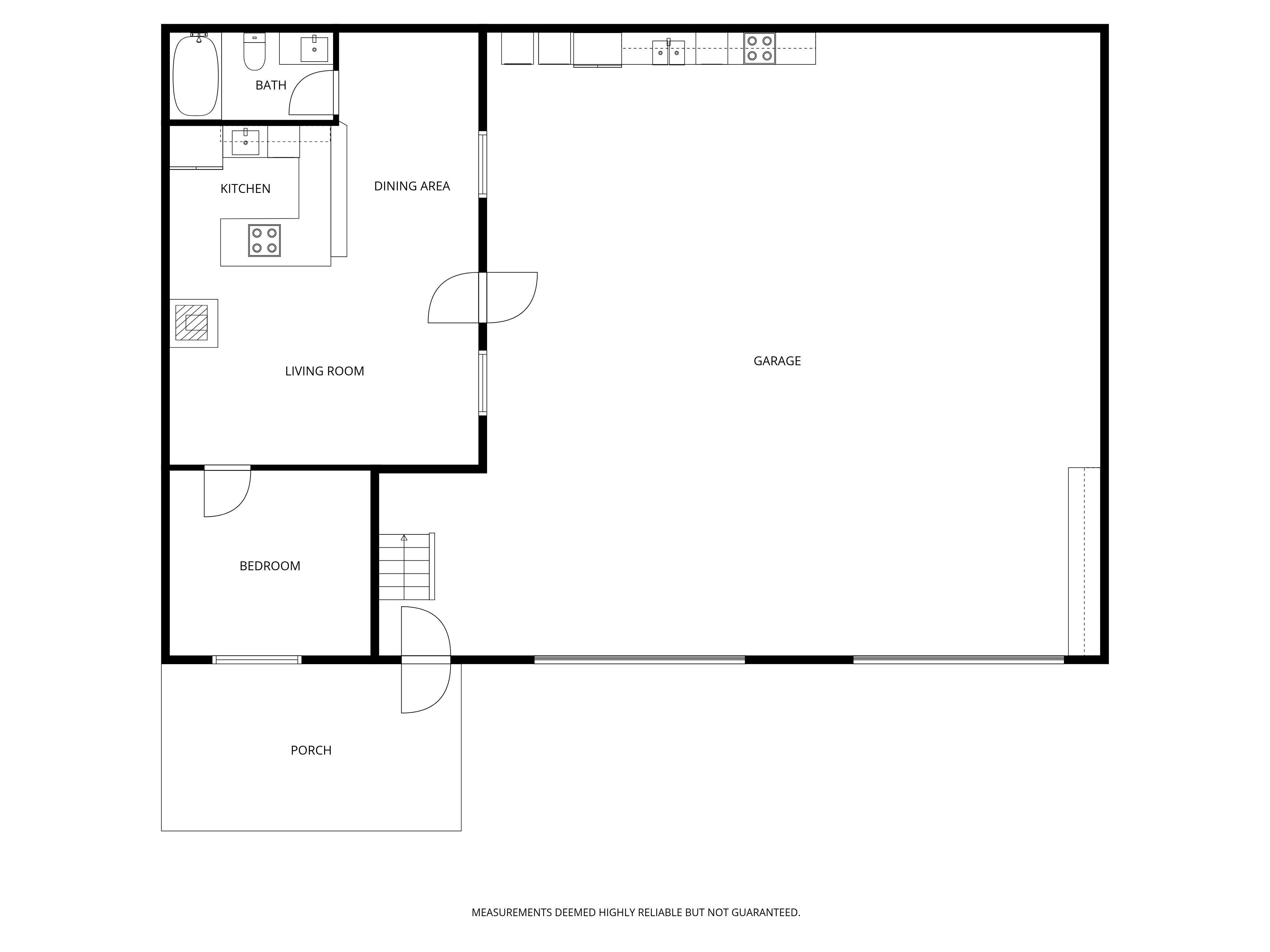 Floor plan 1 for 11430 E Saginaw Ave
