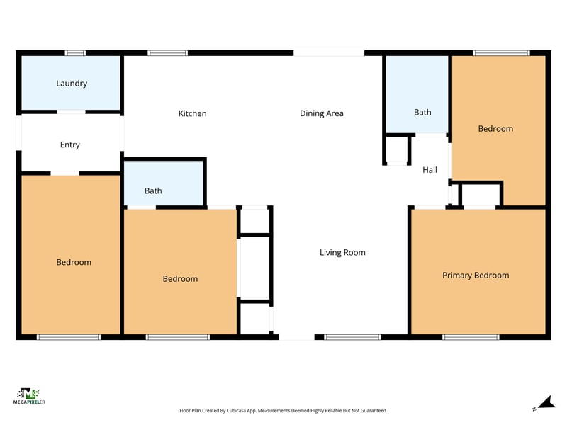Floor plan 1 of 7221 Dostie Dr E, Jacksonville, FL 32209