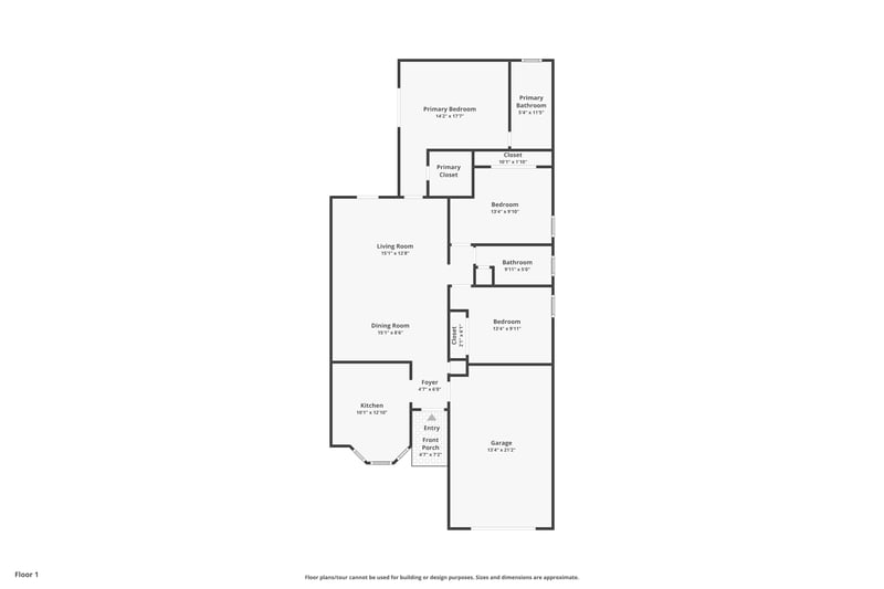 Floor plan 1 of 2217 Destine Ln, Atlantic Beach, FL 32233