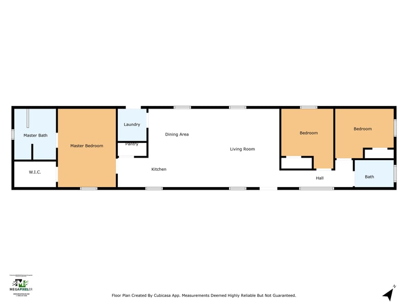 Floorplan at 2081 Chaffee Rd S lot 37, Jacksonville, FL 32221