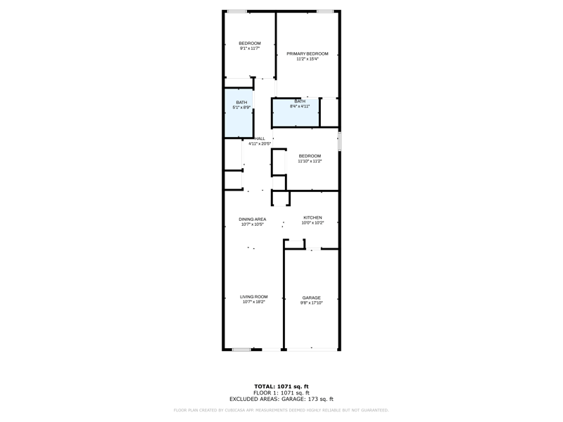 Floor plan 1 of 8345 Oden Ave, Jacksonville, FL 32216
