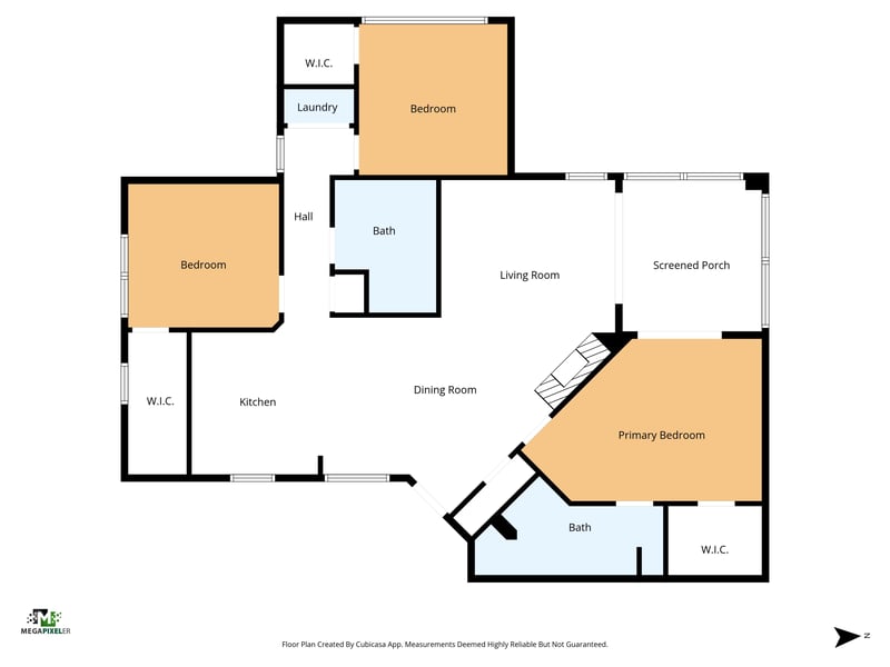 Floor plan 1 of 1800 The Greens Way apt 302, Jacksonville Beach, FL 32250
