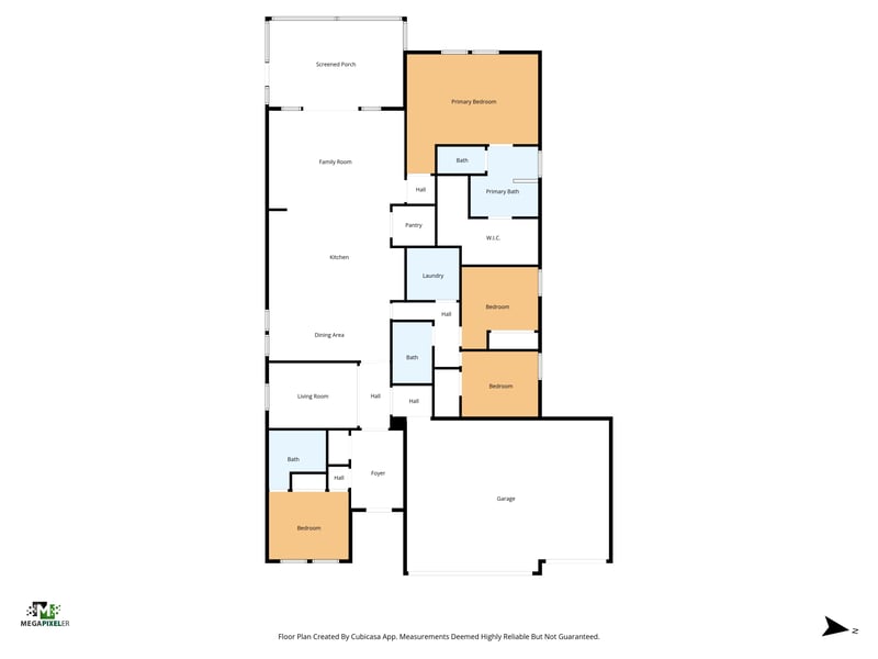 Floor plan 1 of 1486 Panther Lk Pkwy, Jacksonville, FL 32221