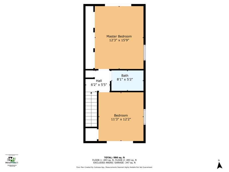 Floor plan 2 of 826 A1A Beach Blvd unit 46, St. Augustine, FL 32080