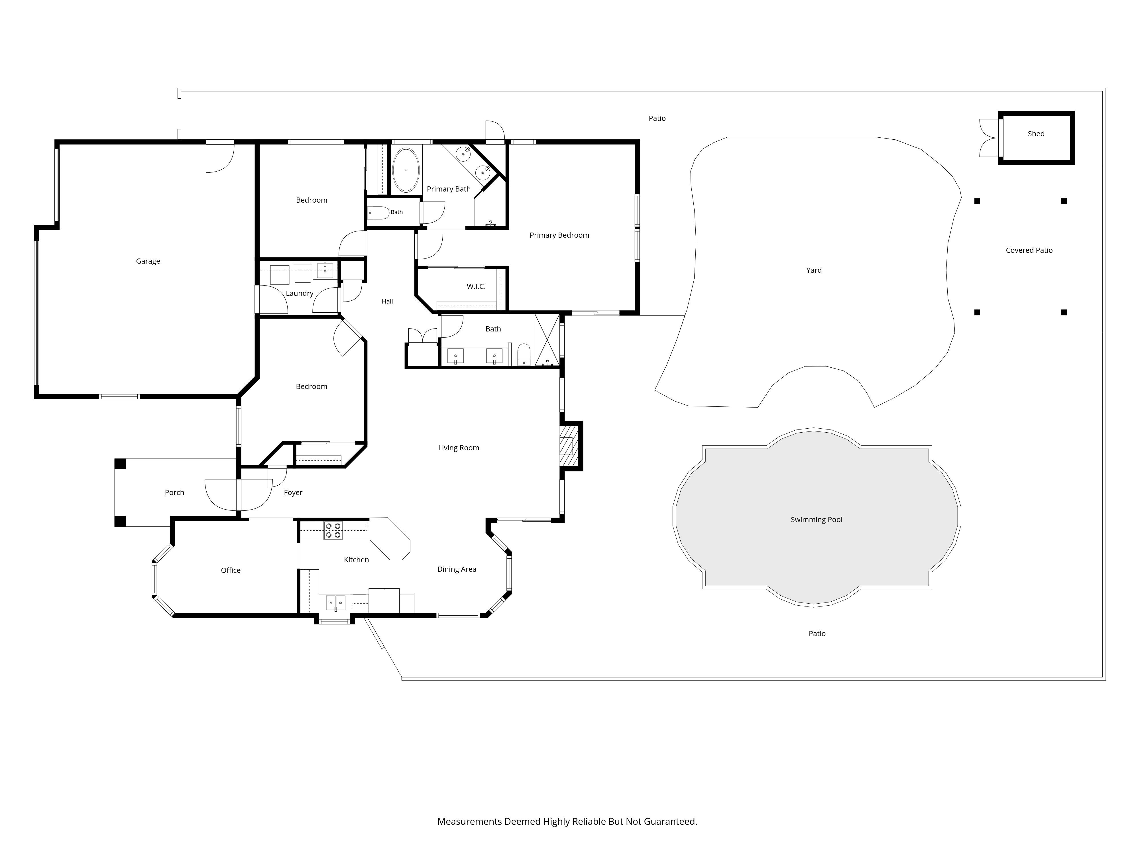 Floor plan 1 for 7542 N Wolters Ave