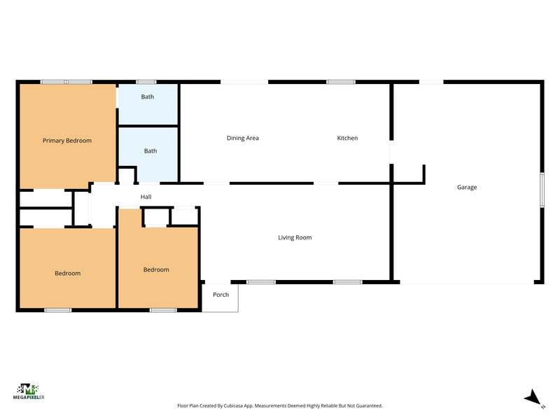 Floor plan 1 of 1864 Buccaneer Dr, Jacksonville, FL 32225