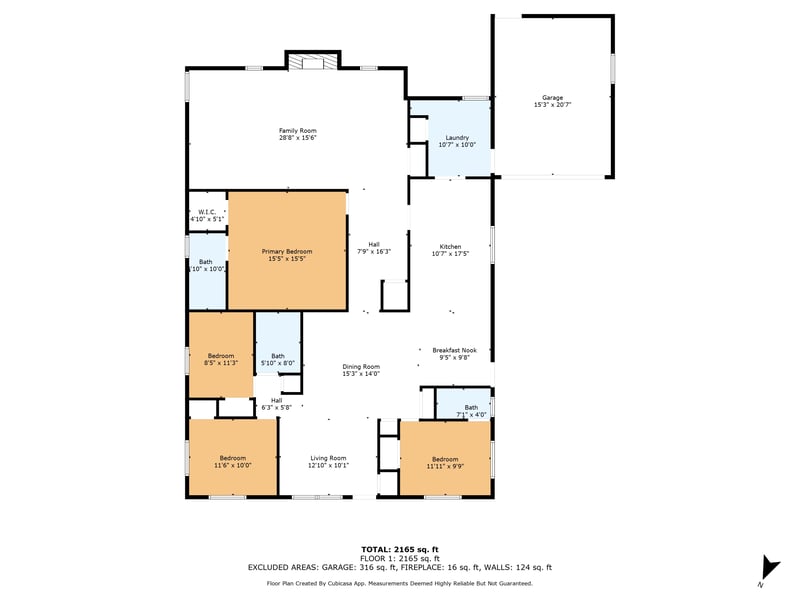 Floor plan 1 of 5216 Doncaster Ave, Jacksonville, FL 32208