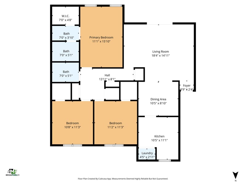 Floor plan 1 of 4915 Baymeadows Rd, Jacksonville, FL 32217