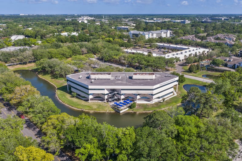 Aerial Full Campus at 6675 Corporate Center Pkwy, Jacksonville, FL 32216
