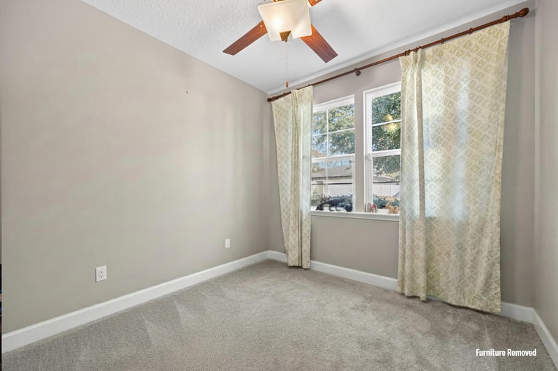 Bedroom 3- Furniture Removed at 6308 Thatcher, Jacksonville, FL 32222