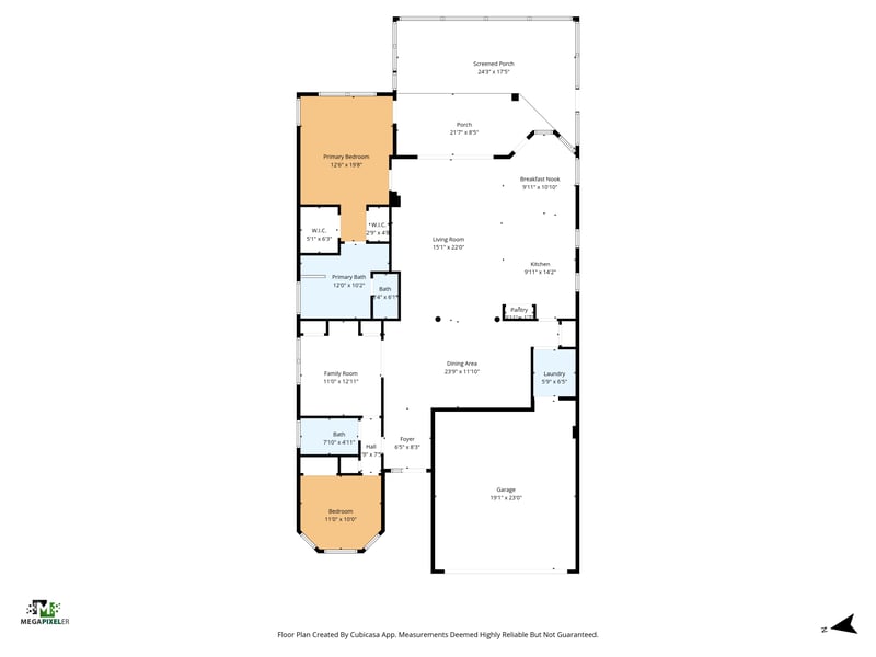 Floorplan at 208 Island Green Dr, St. Augustine, FL 32092