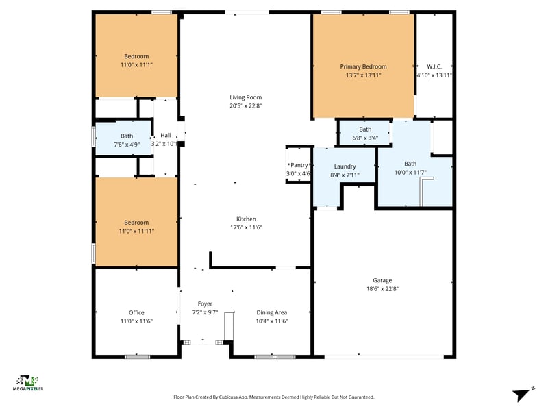 Floorplan at 1733 Austin Lk Wy, Middleburg, FL 32068