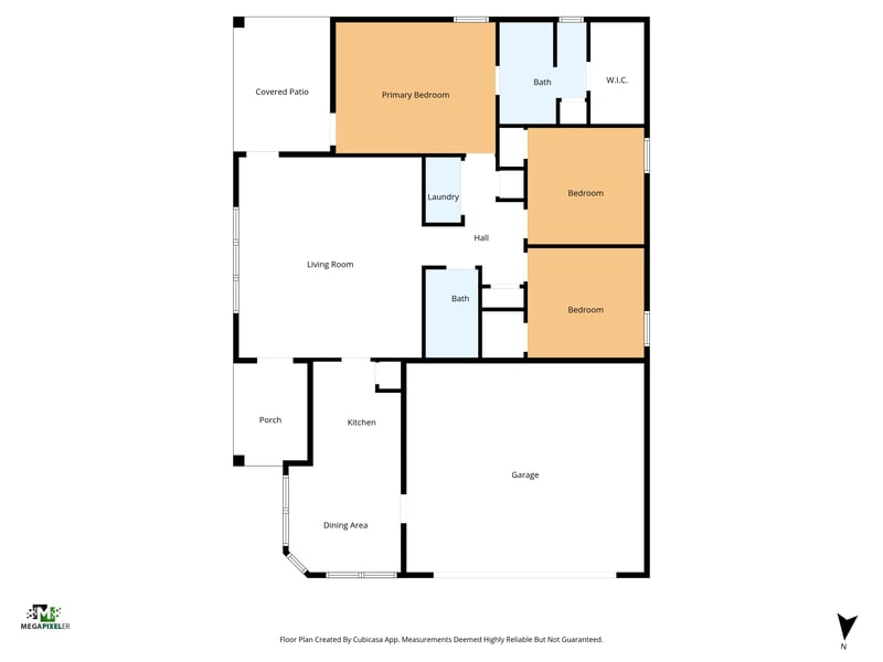 Floor plan 2 of 2185 Cherokee Cove Trail, Jacksonville, FL 32221