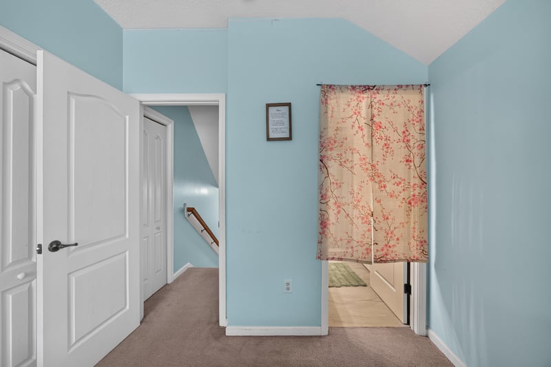Hallway leading to staircase at 3112 Silverado Cir, Green Cove Springs, FL 32043