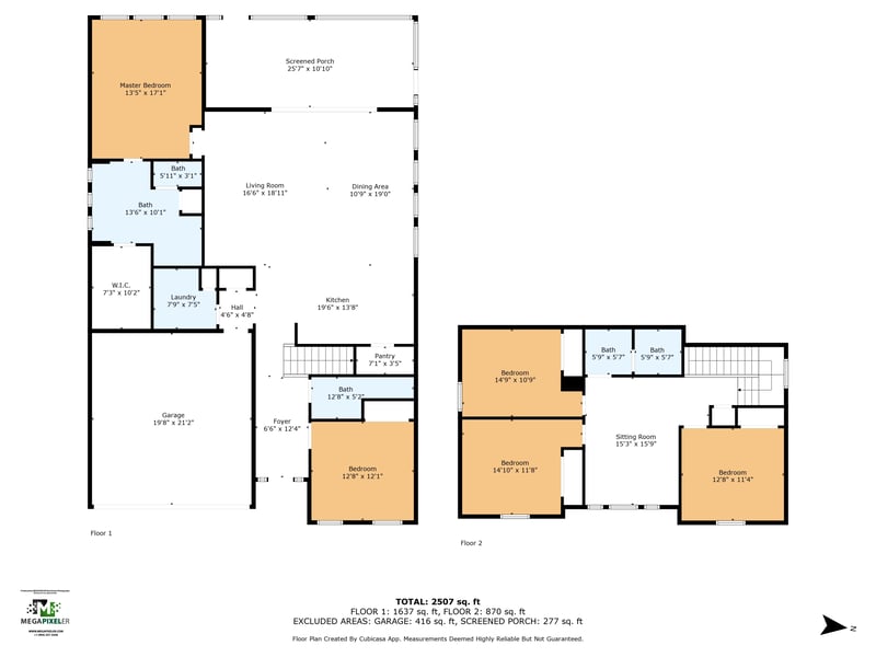 all_floors_52_rose_bud_lane_st__augustine_with_dim at 52 Rose Bud Ln, St. Augustine, FL 32092
