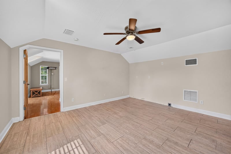 Upstairs room with tile floor and doorway at 1735 Hagans Ridge Ct