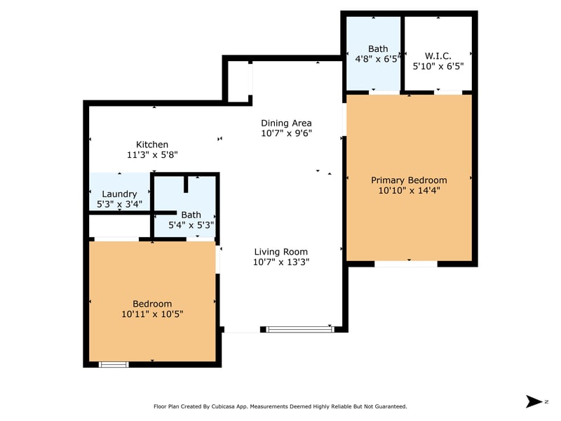 Floor plan 1 of 10711 Whispering Woods Pl #2, Jacksonville, FL 32246