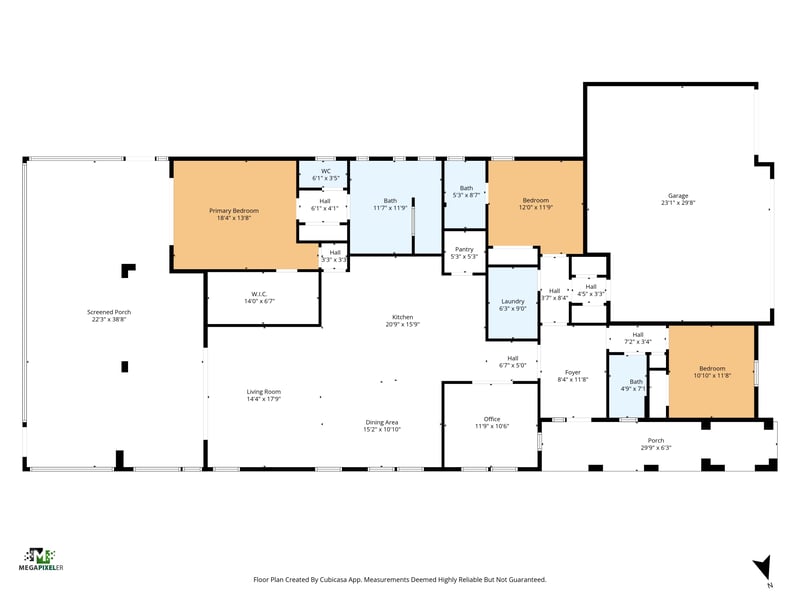 Floorplan at 306 Hatter Dr, Ponte Vedra Beach, FL 32081