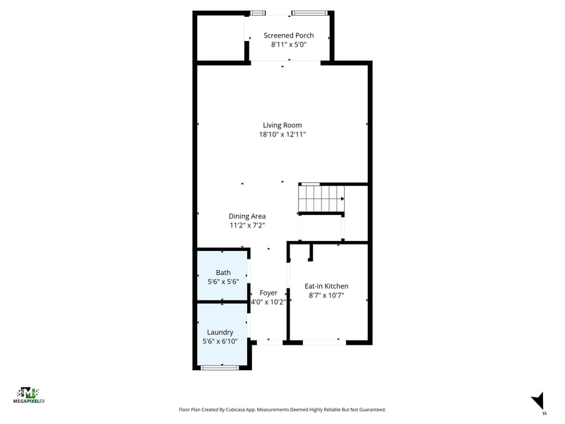 Floor plan 1 of 8880 Old Kings Rd S apt 2, Jacksonville, FL 32257