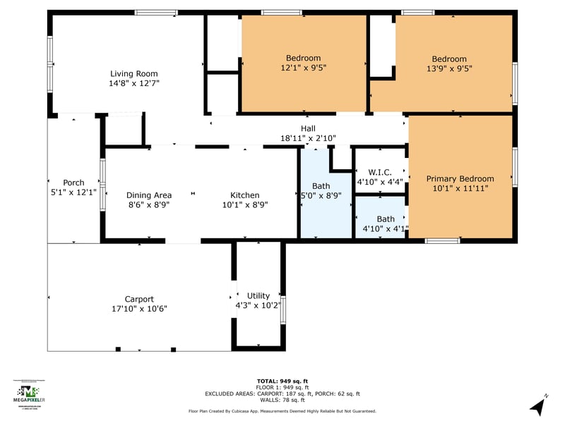 Floor plan 1 of 730 Pine Ave, Green Cove Springs, FL 32043