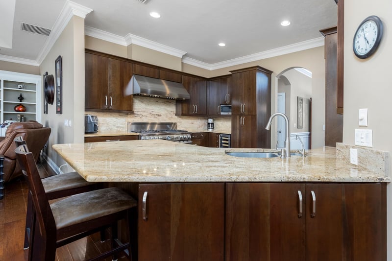 Kitchen Island View at 1035 W Dorchester Dr, Fruit Cove, FL 32259