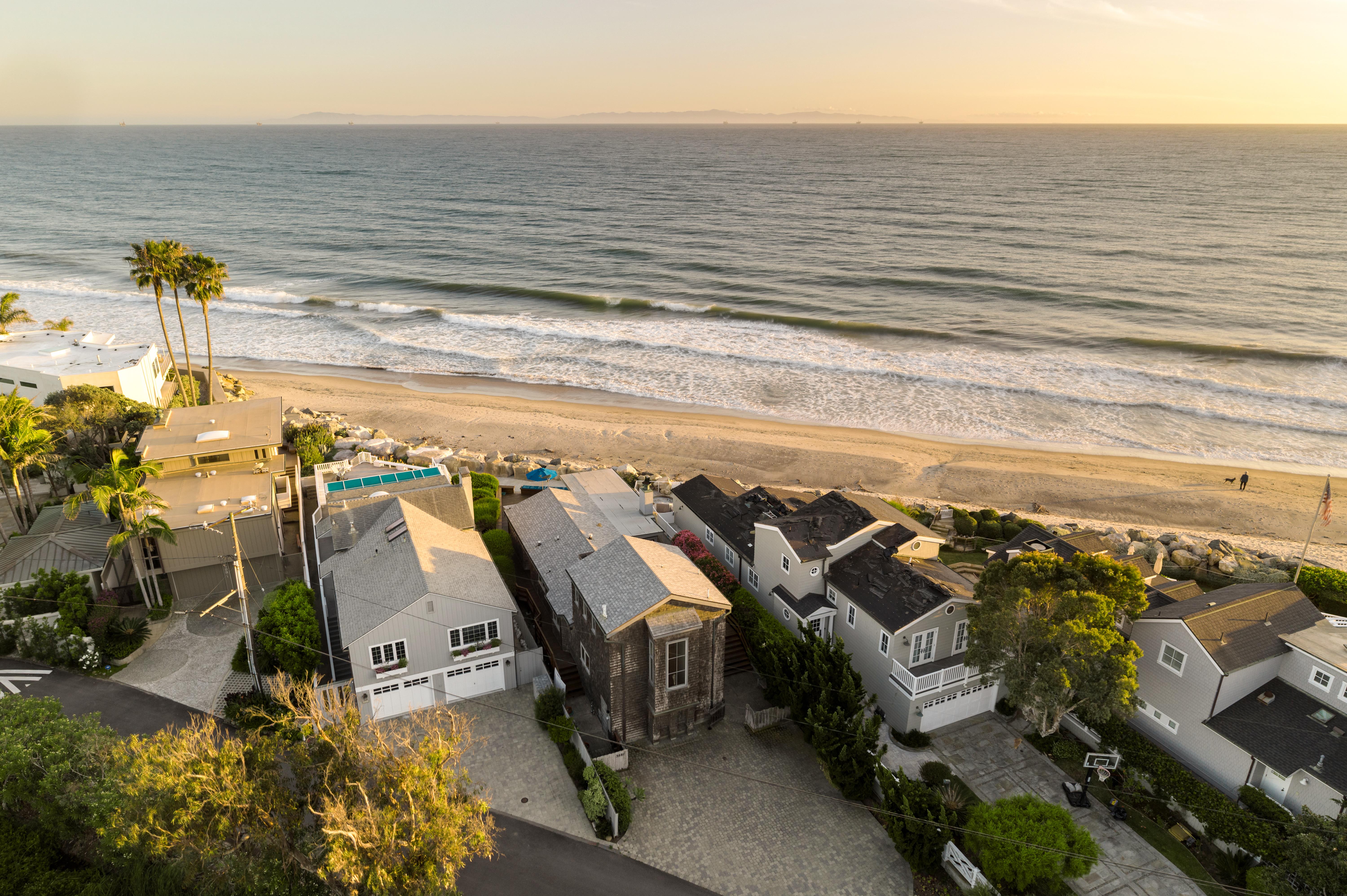 Professional real estate photography of beachfront estate at 3581 Padaro Ln, Carpinteria CA — luxury coastal property along the Pacific by VirTour Media