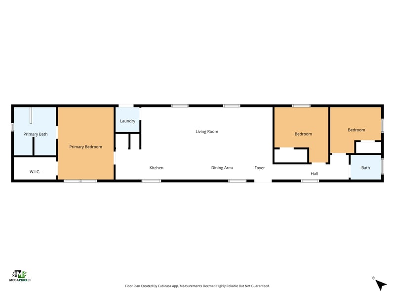 Floor plan 1 of 489 Starratt Rd lot 23, Jacksonville, FL 32218