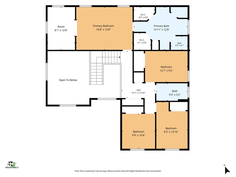 Floor plan 4 drawn by Megapixeler, Sparrow Branch Cir, Jacksonville