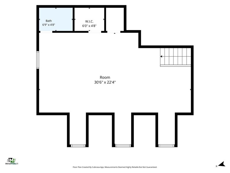 Floor plan 1 drawn by Megapixeler, Lumen Ct, St. Augustine