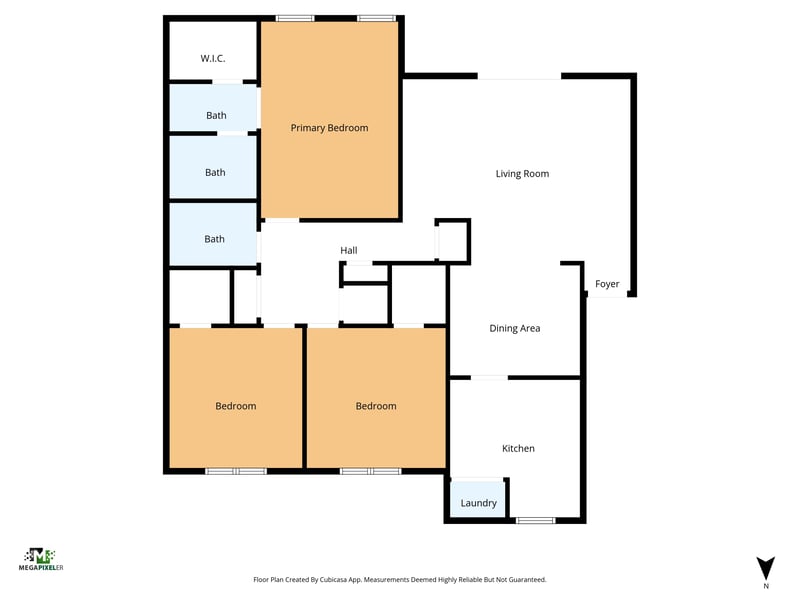 Floorplan at 4915 Baymeadows Rd, Jacksonville, FL 32217