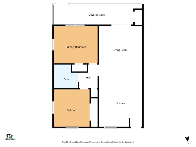 Floor plan 1 of 83 Comares Ave, Unit 7B, St. Augustine, FL 32080