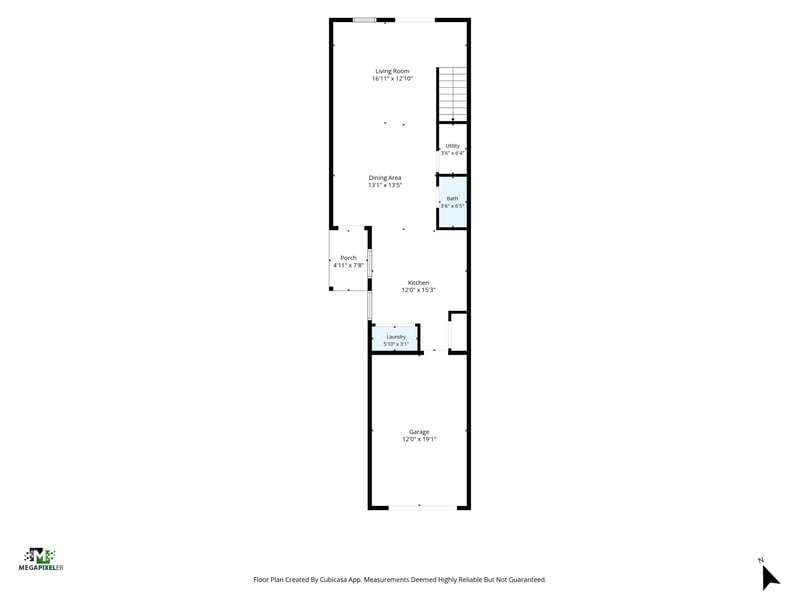 Floor plan 1 drawn by Megapixeler, Star Dr, Jacksonville