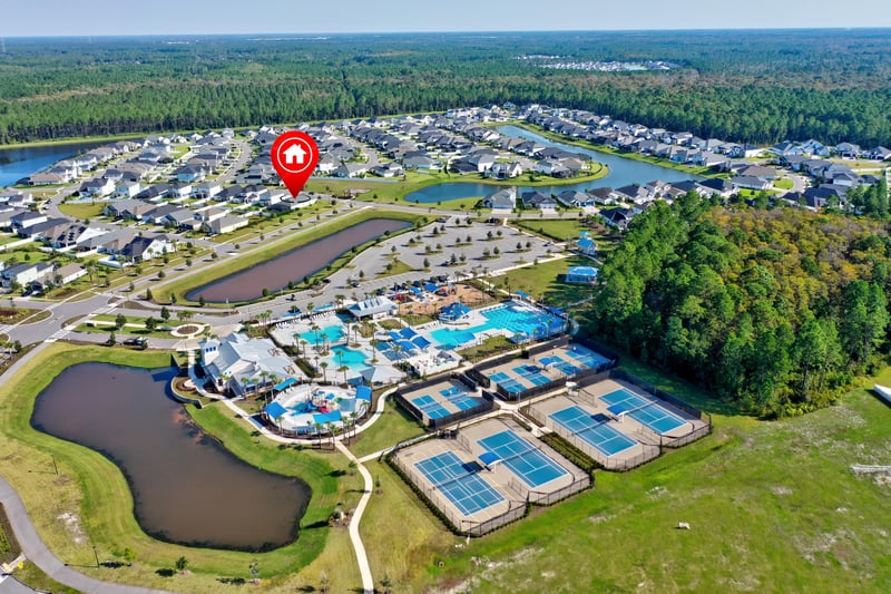 Drone1 at 518 Silverleaf Village Dr, St. Augustine, FL 32092