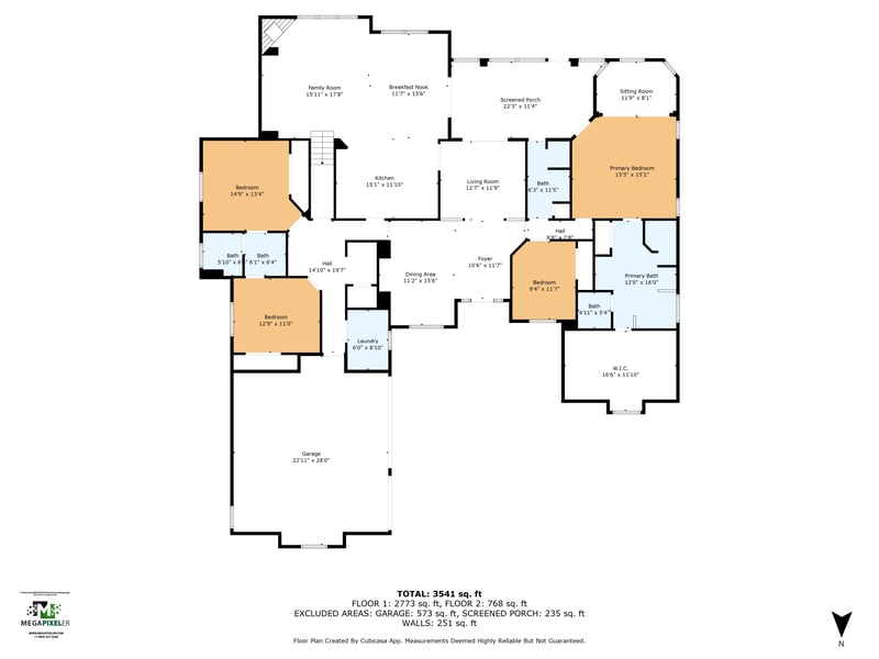 Floor plan 3 of 641 Donald Ross Way, St. Augustine, FL 32092