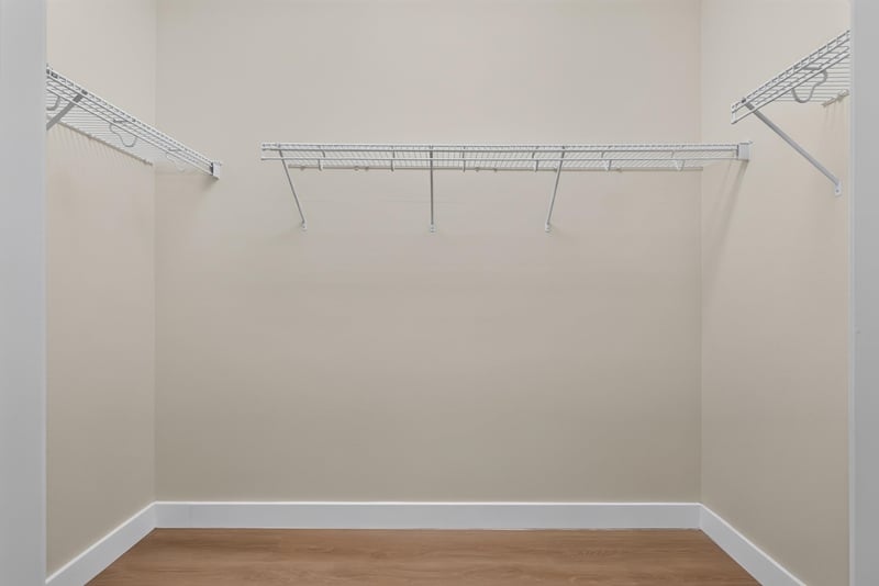 Closet with built-in shelving at 11251 Campfield Dr unit 1202, Jacksonville, FL 32256
