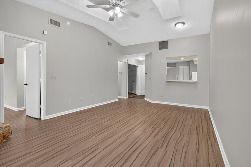 Open room off the living area at 8010 International Village Dr, Jacksonville, FL 32277