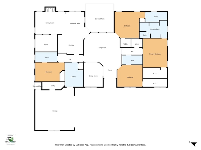 Floorplan at 2580 Heather Oaks Ct, Orange Park, FL 32073