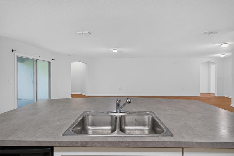 Kitchen double sink and counter at 95221 Siena Ct, Fernandina Beach, FL 32034