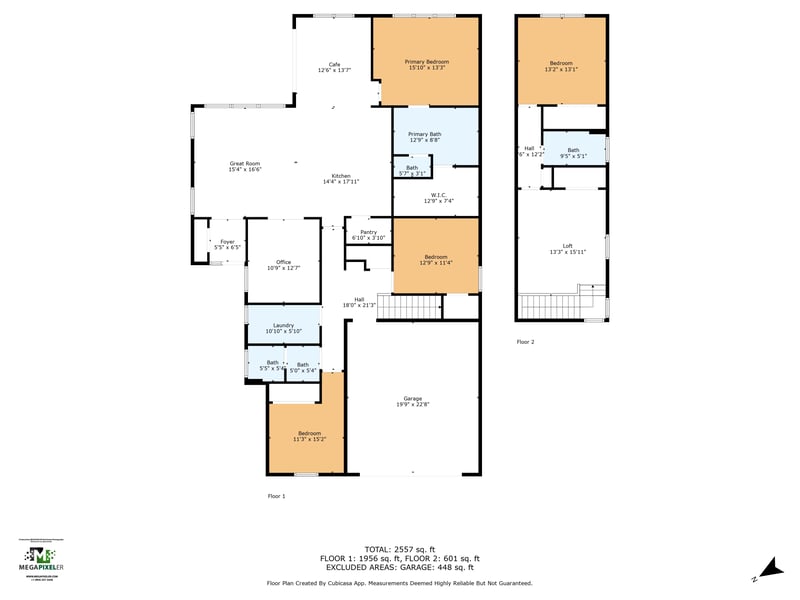 Floor plan 1 of 80 Walnut Gln Ct, Jacksonville, FL 32259