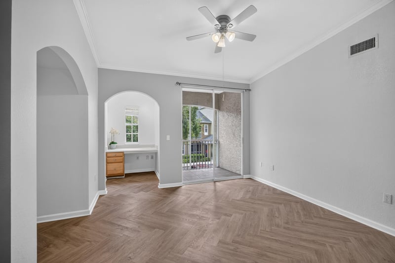 Room with sliding glass door to the balcony at 10075 Gate Pkwy unit 1905, Jacksonville, FL 32246